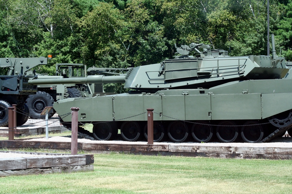 Fort McCoy's Equipment Park at historic Commemorative Area