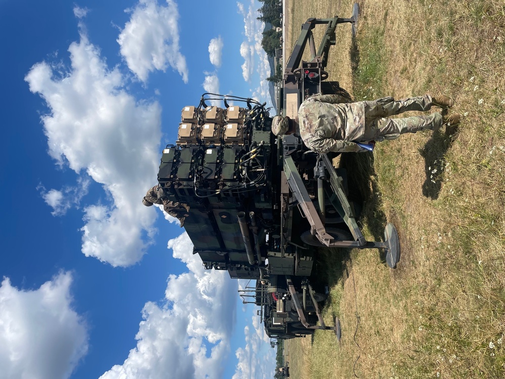 U.S. Patriot battery completes gunnery evaluations while deployed in Slovakia