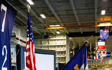 Abraham Lincoln hosts RIMPAC 2022 closing reception