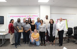 NAVSUP FLC Bahrain Holds Lean Six Sigma Green Belt Training