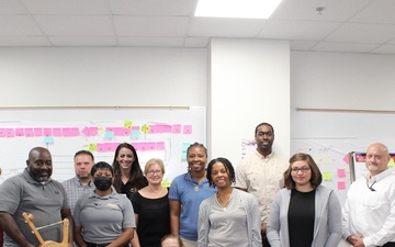 NAVSUP FLC Bahrain Holds Lean Six Sigma Green Belt Training