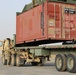 11th CAB Soldiers transport containers across CJTF-OIR area of responsibility