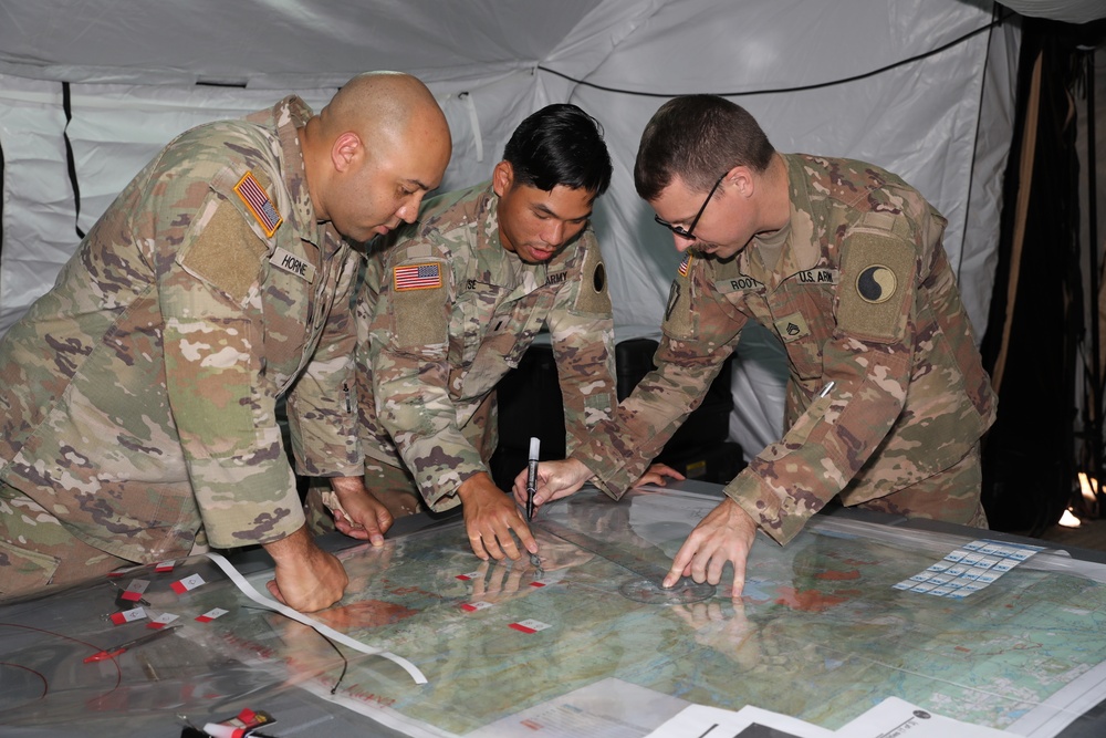 MDNG Performs Tactical Operational Center Duties at Northern Strike