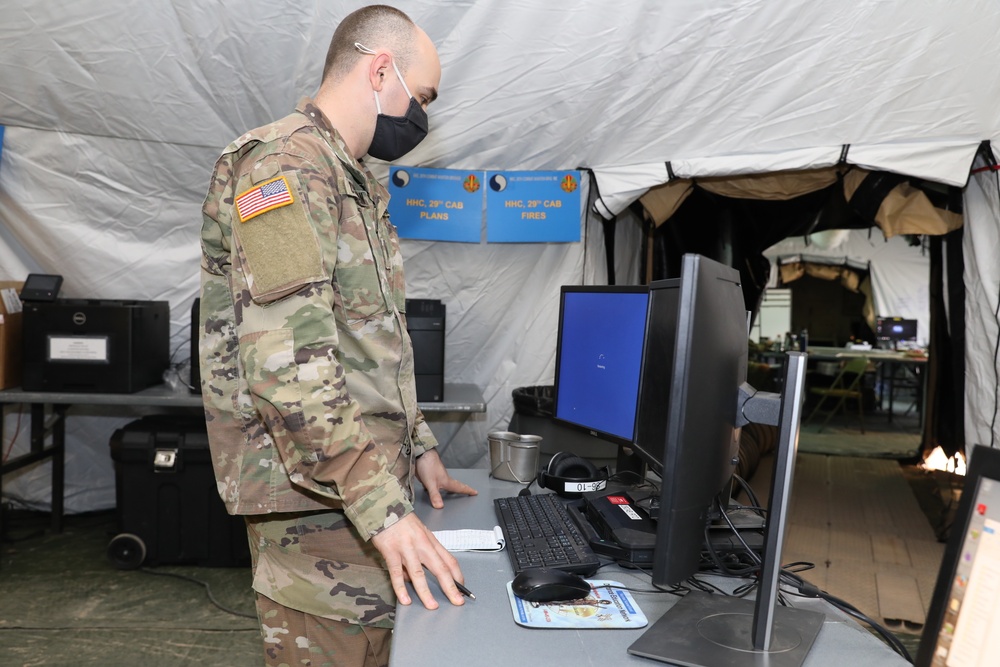 MDNG Performs Tactical Operational Center Duties at Northern Strike