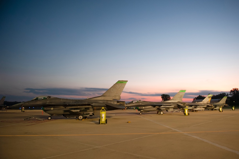 180FW Conducts Large-Scale Readiness Exercise