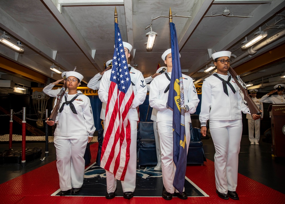 Chief Warrant Officer 2 Celebrates his Commissioning Ceremony