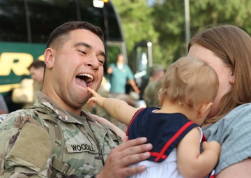 C Troop, 1st Squadron, 153rd Cavalry Returning Home