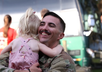 C Troop, 1st Squadron, 153rd Cavalry Returning Home