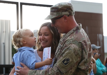 C Troop, 1st Squadron, 153rd Cavalry Returning Home