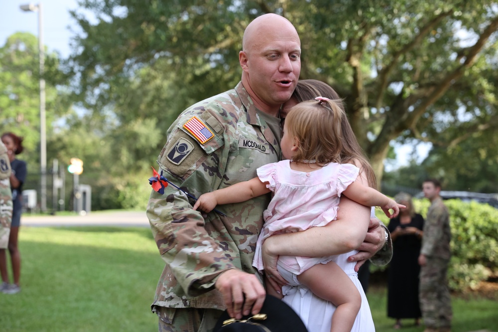 C Troop, 1st Squadron, 153rd Cavalry Returning Home