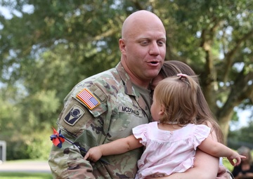 C Troop, 1st Squadron, 153rd Cavalry Returning Home