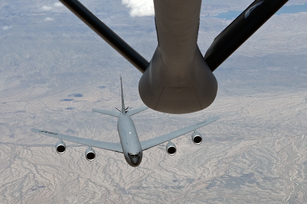 161st ARW conducts air-refueling mission with regional partners