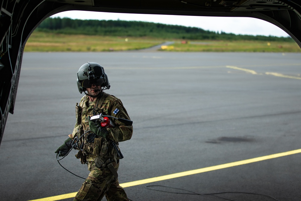 Army Aviation and Allied Partners Conduct Media Day in Finland