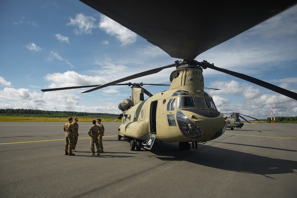 Army Aviation and Allied Partners Conduct Media Day in Finland