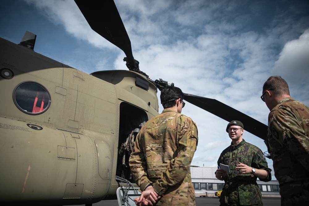 Army Aviation and Allied Partners Conduct Media Day in Finland