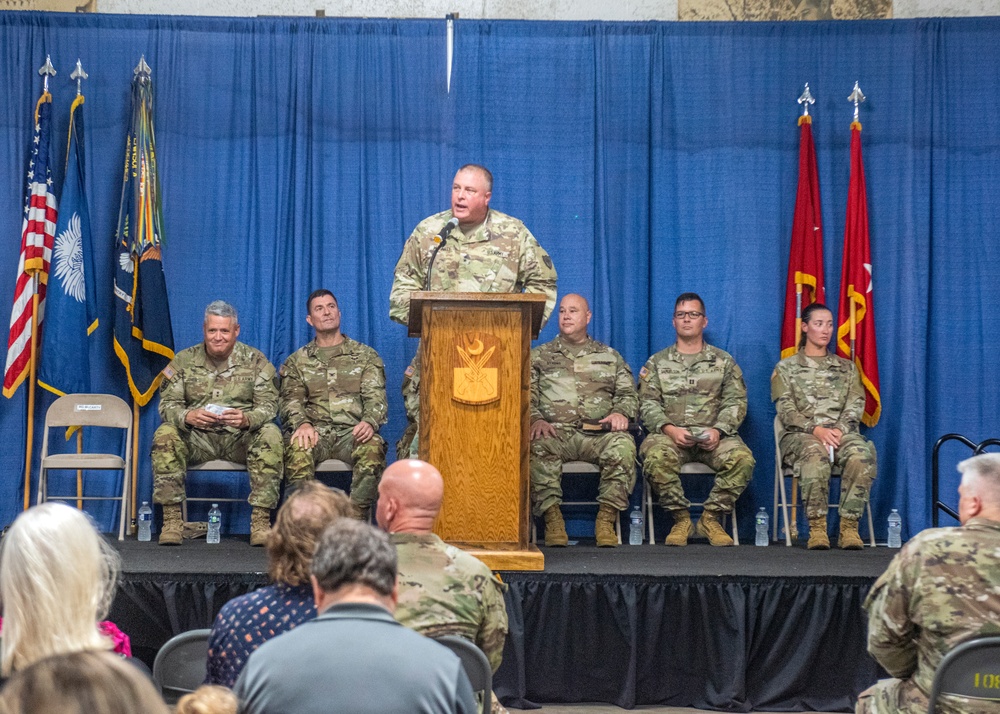 South Carolina National Guard Soldiers Deploy in Support of Operation Spartan Shield