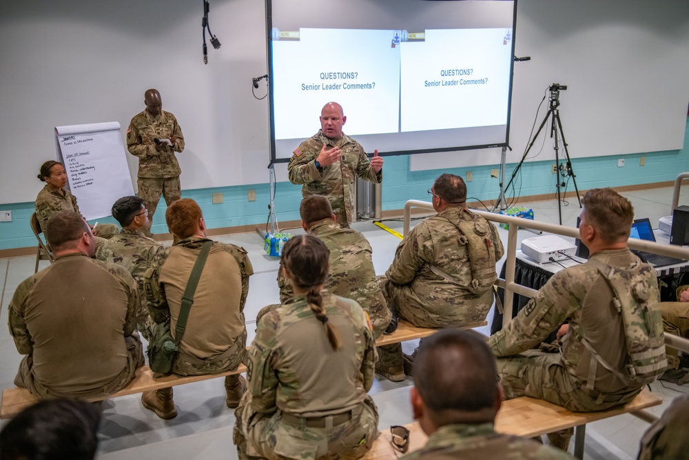 Hawaii Adjutant General Visit to 29th Infantry Brigade Combat Team Exportable Combat Training Capability 2022