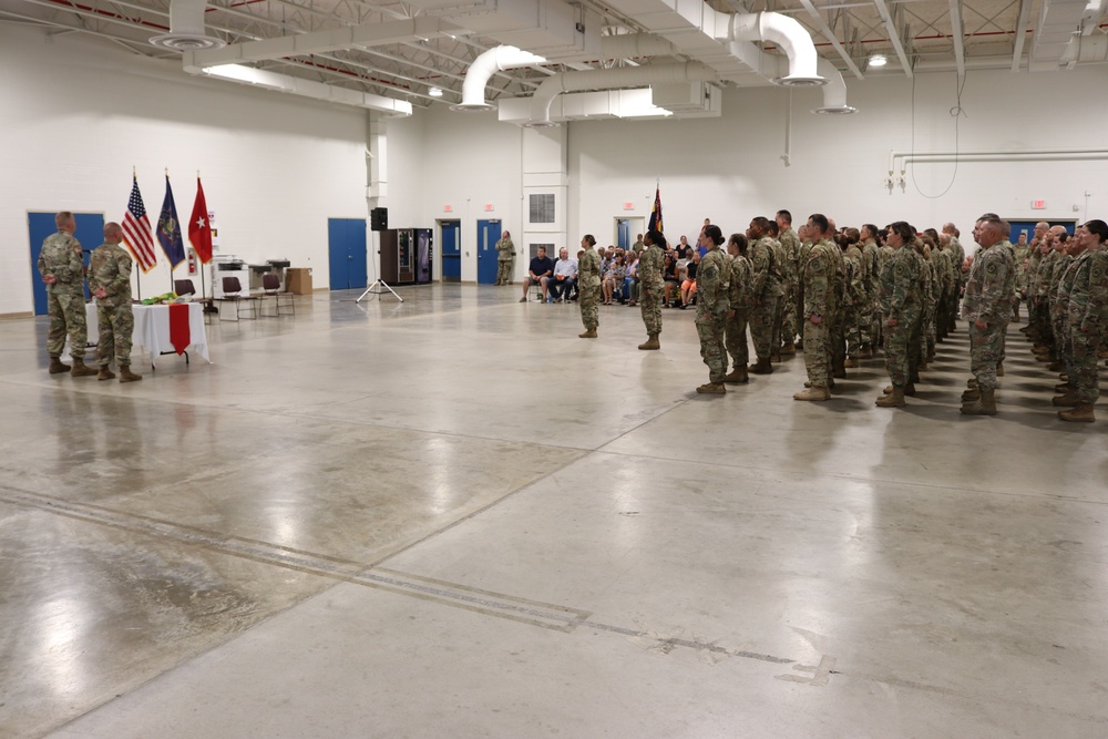 Joint Force Headquarters Detachment change of command