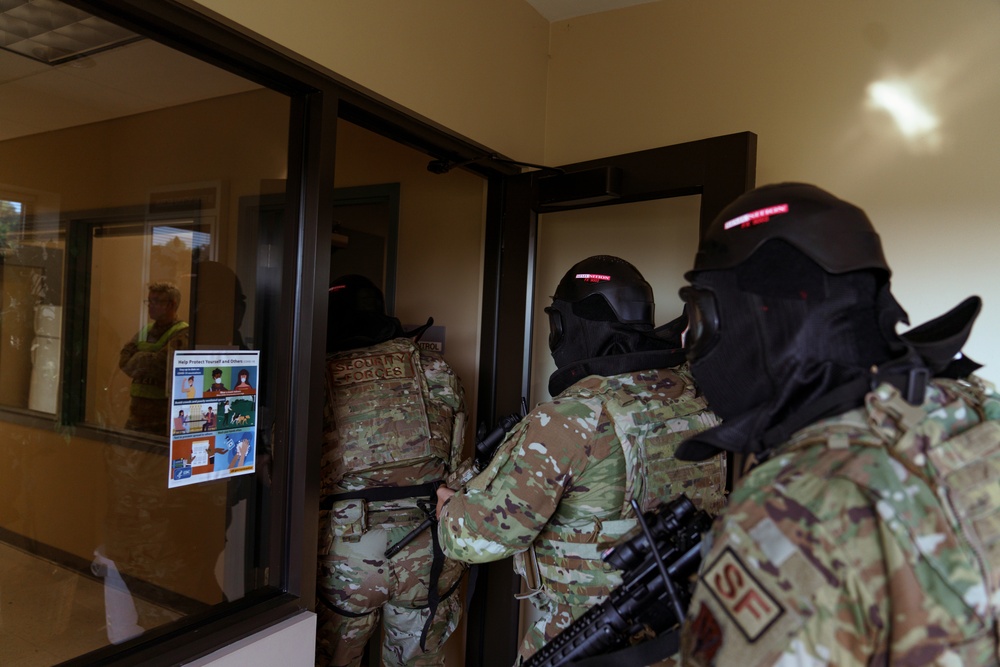 110th SFS Live Shooter Exercise