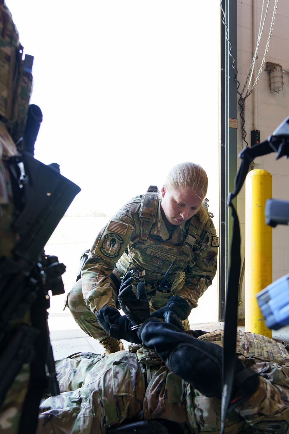 110th SFS Live Shooter Exercise