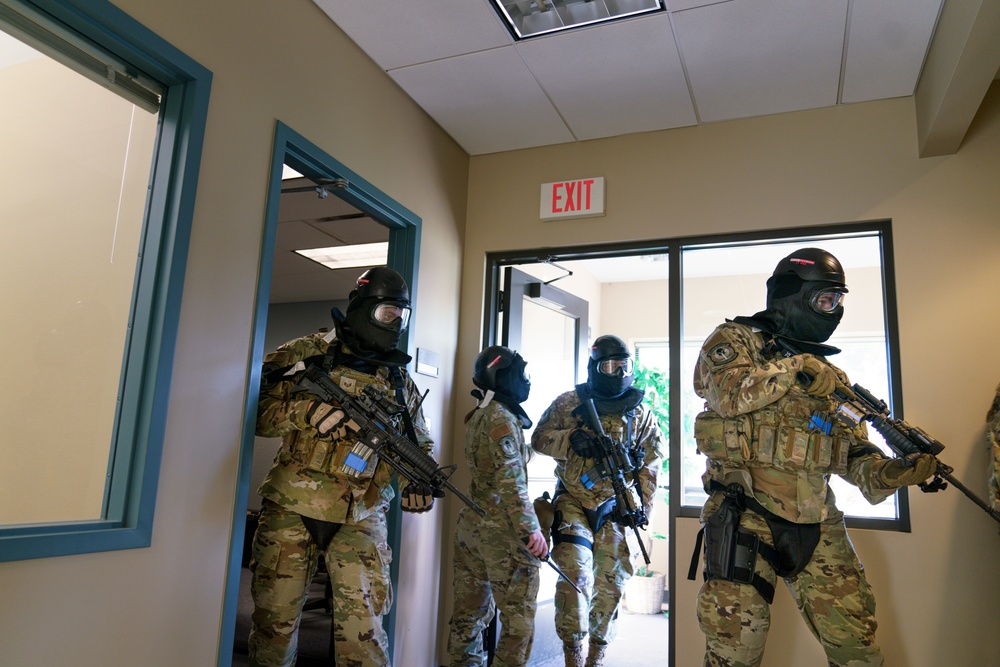110th SFS Live Shooter Exercise