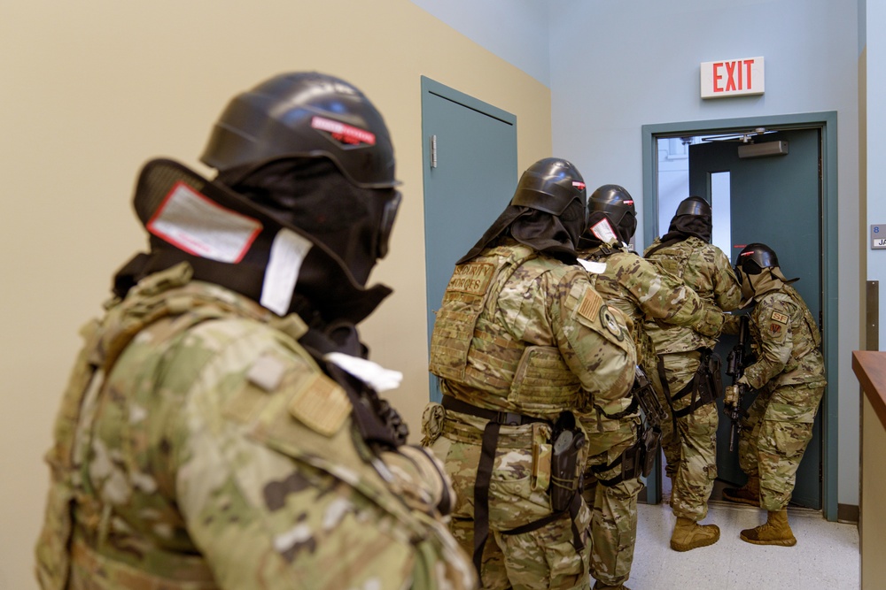 110th SFS Live Shooter Exercise
