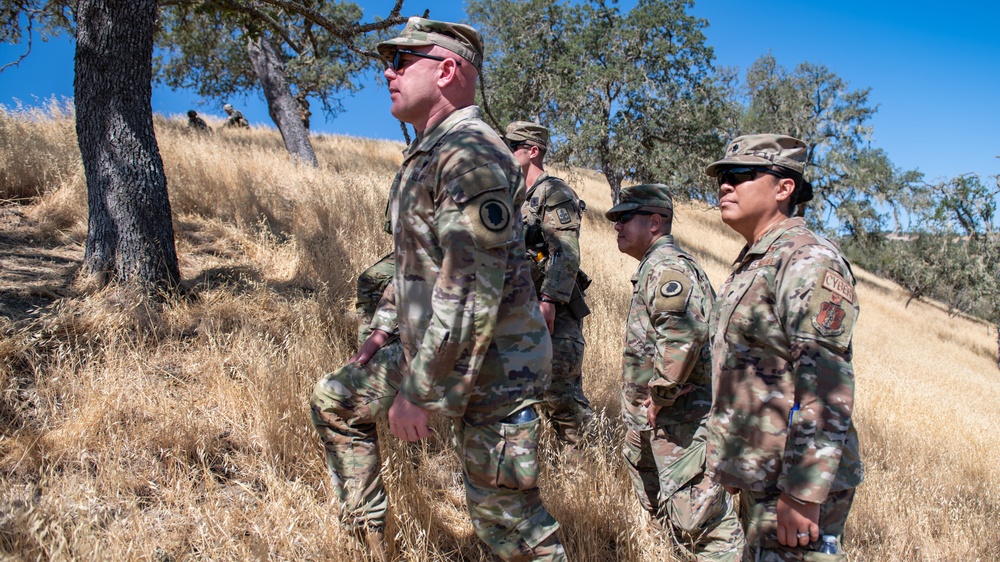 Hawaii Adjutant General Visit to 29th Infantry Brigade Combat Team Exportable Combat Training Capability 2022