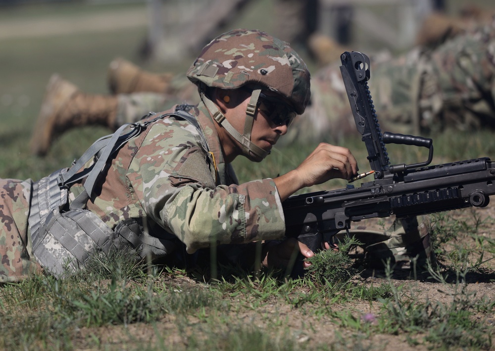 DVIDS - Images - M249 squad automatic weapon zero [Image 2 of 10]