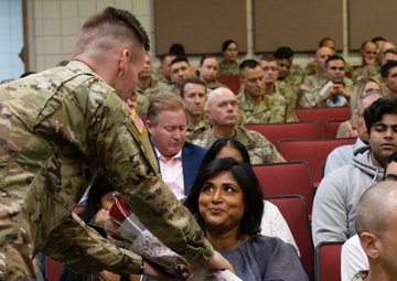 300th MI change of command ceremony