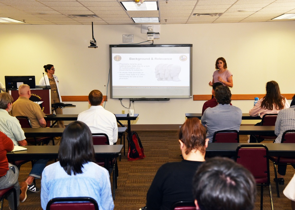 NREIP Interns present Research at NAMRU San Antonio