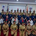 Frank Cable Sailors Volunteer with Female Cadets from the National Cadet Corps at Andhra University in Visakhapatnam, India