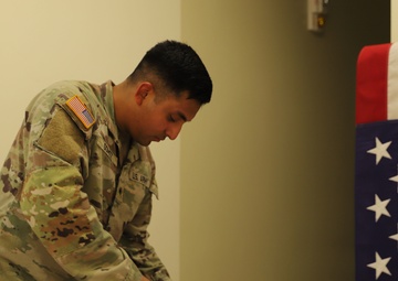 Mortuary Affairs; honoring the fallen
