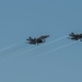 F-16 Fighting Falcons and F-18 Flight Operations