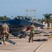 F-16 Fighting Falcons and F-18 Flight Operations