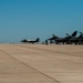 F-16 Fighting Falcons and F-18 Flight Operations