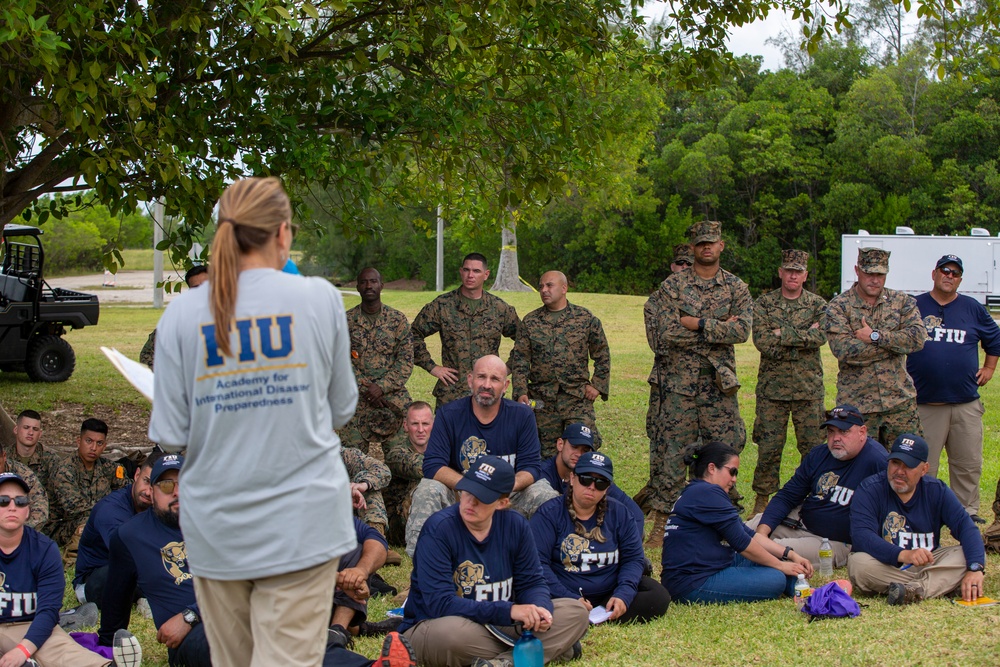 U.S. Marines Participate in Disaster Field Operations Course with Florida College Students