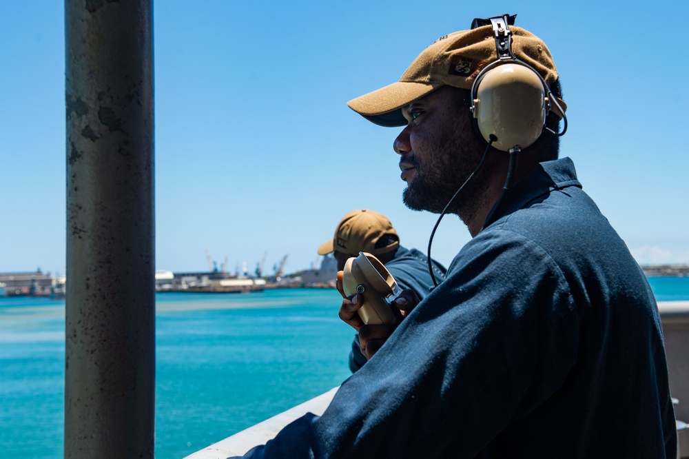 USS Essex Underway Operations