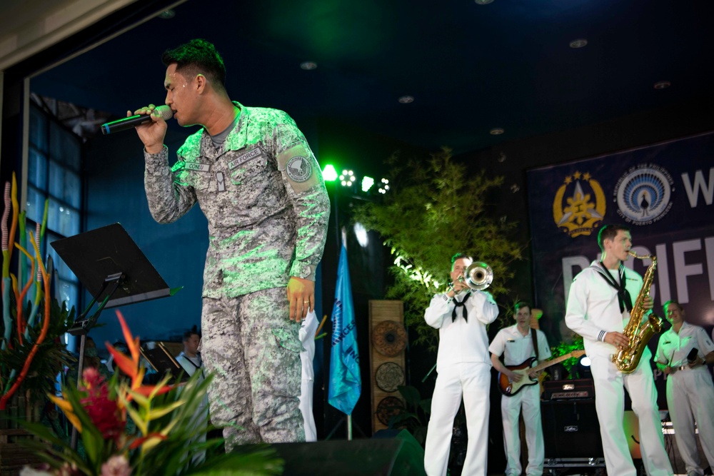 Multinational Band Members Perform for Pacific Partnership 2022 Philippine Opening Ceremony