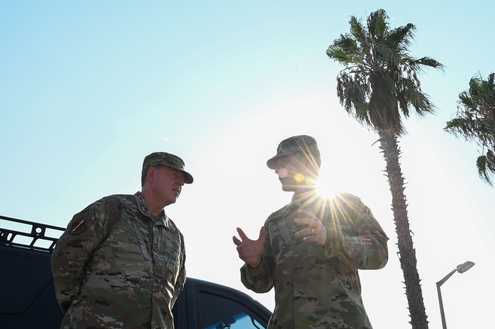 USAFE-AFAFRICA leadership visits Incirlik AB, interacts with Titan Airmen