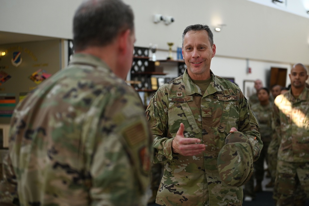 USAFE-AFAFRICA leadership visits Incirlik AB, interacts with Titan Airmen