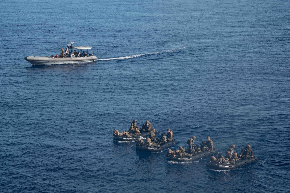 CRRC Operations aboard USS New Orleans August 6, 2022