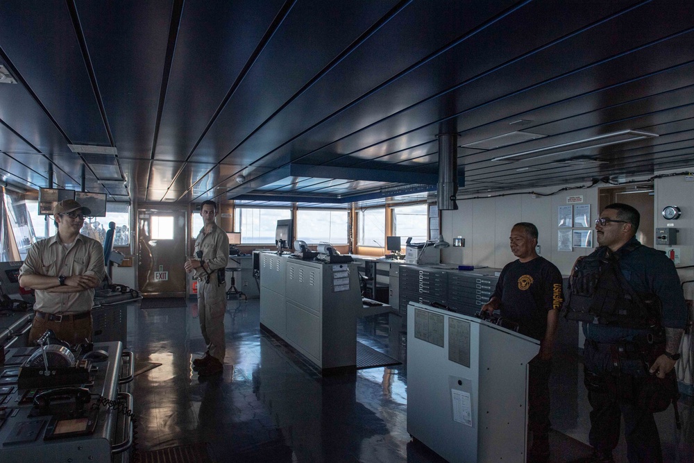 Visit, Board, Search, and Seizure Training Evolution aboard USS New Orleans and USS Miguel Keith August 7, 2022