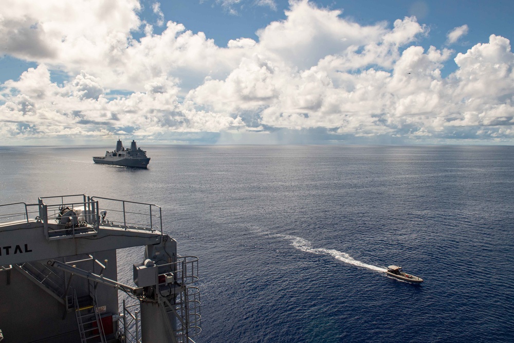 Visit, Board, Search, and Seizure Training Evolution aboard USS New Orleans and USS Miguel Keith August 7, 2022