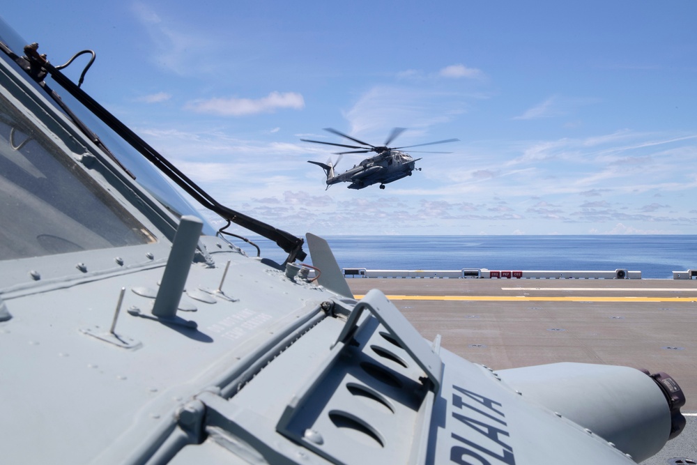 CH-53 and UH-1Y Flight Ops