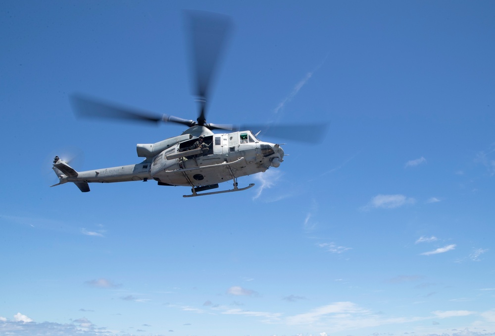 CH-53 and UH-1Y Flight Ops