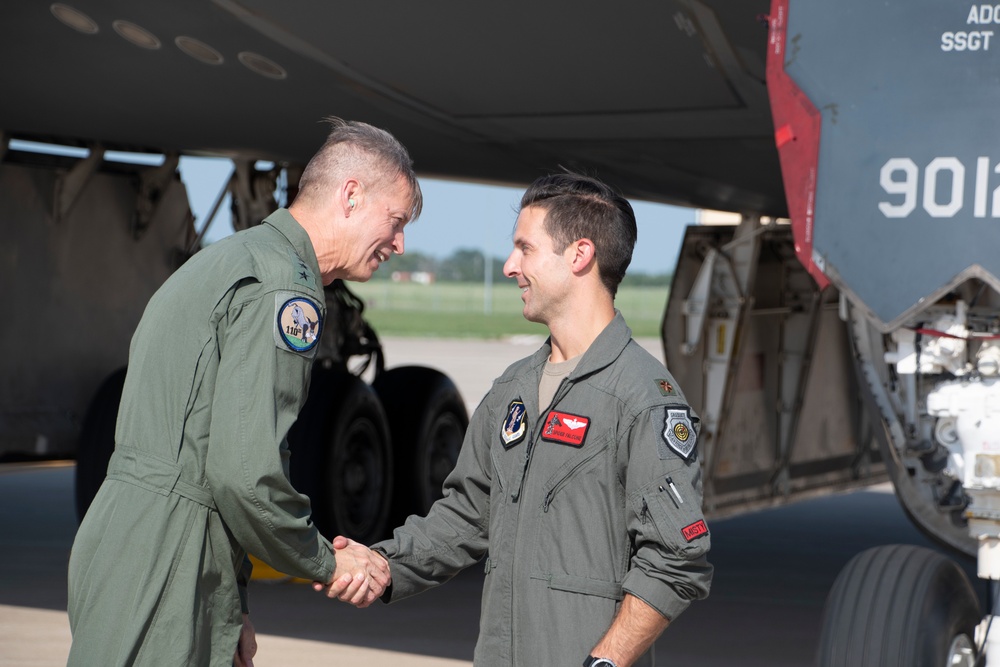 29th National Guard Bureau Chief visits 131st Bomb Wing