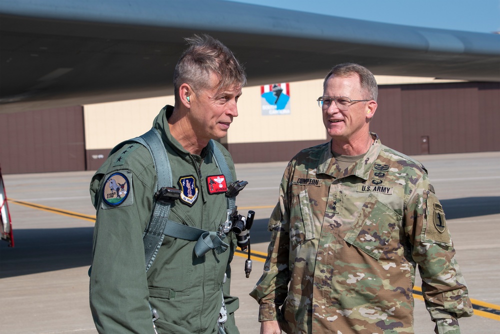 29th National Guard Bureau Chief visits 131st Bomb Wing