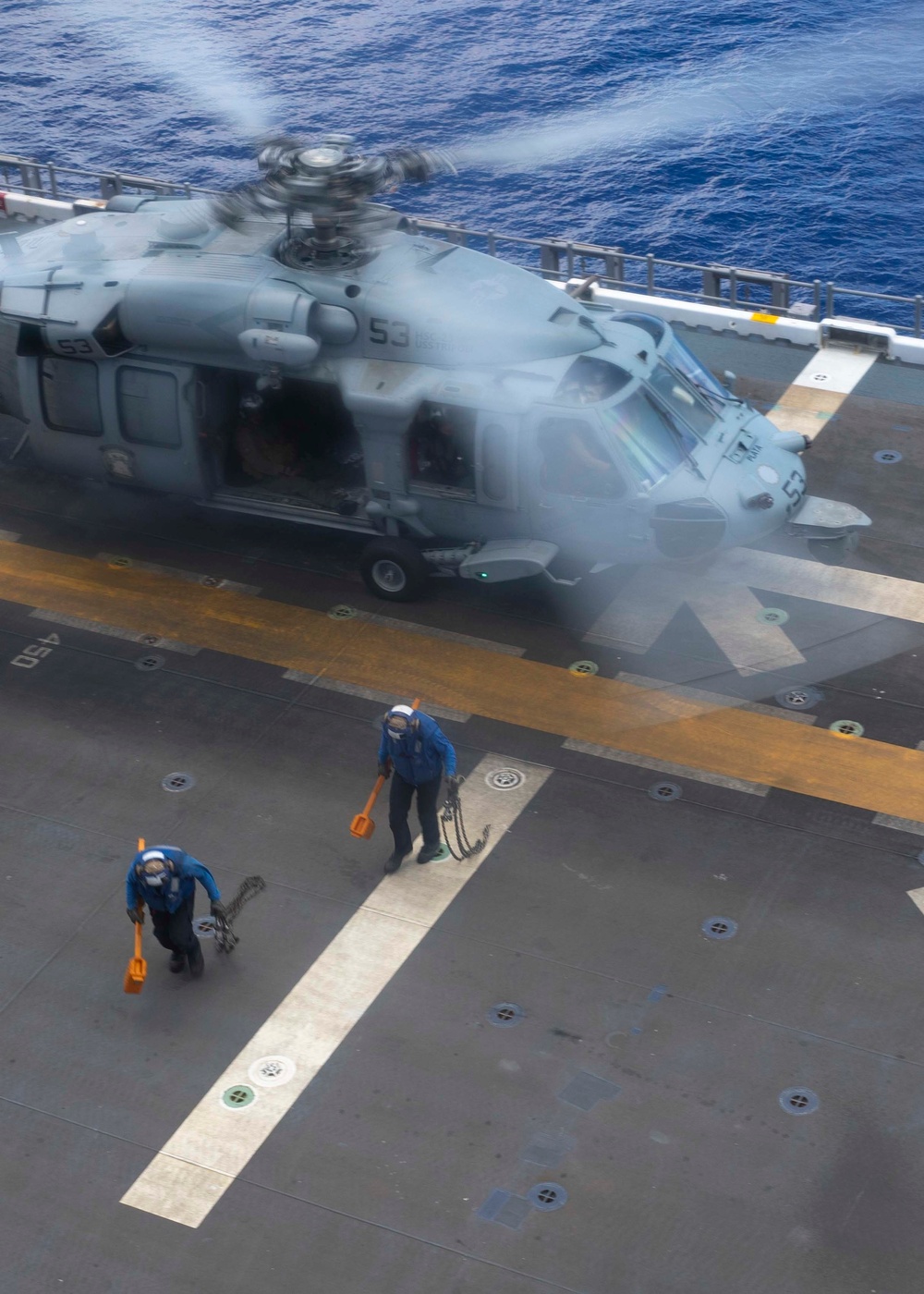 MH-60, CH-53 flight ops