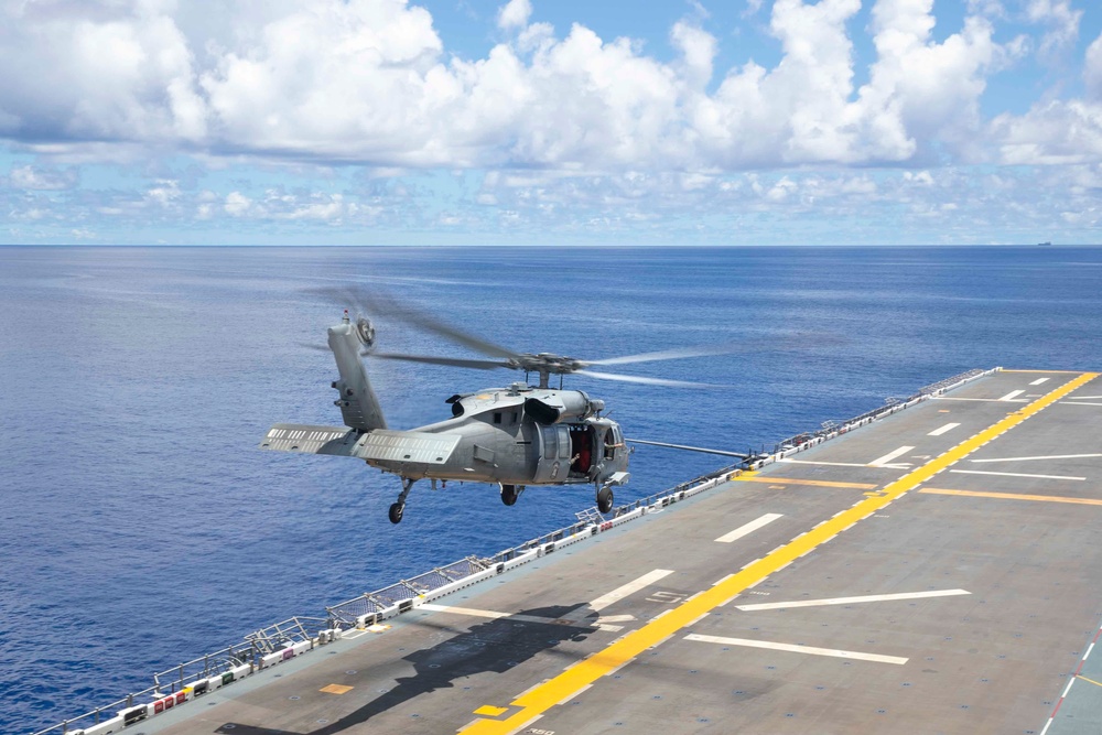 MH-60, CH-53 flight ops