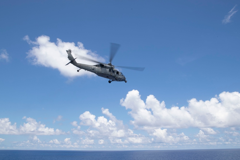 MH-60, CH-53 flight ops